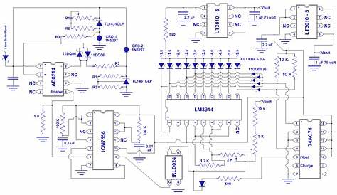 solar charge controller circuit diagram