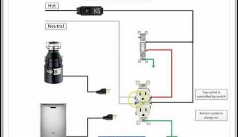 Electrical Wiring Diagram For A Garbage Disposal And Dishwasher