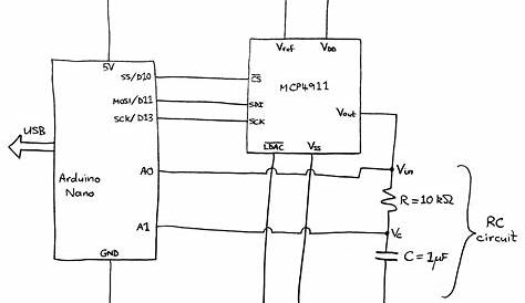 build rc circuit schematic diagram