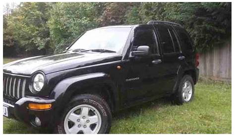 Jeep 2004 CHEROKEE LIMITED V6 AUTO BLACK. car for sale