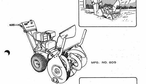 simplicity snow blower 1060 user manual