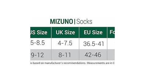 mizuno baseball pants size chart