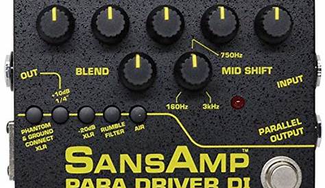 bass preamp pedal schematic