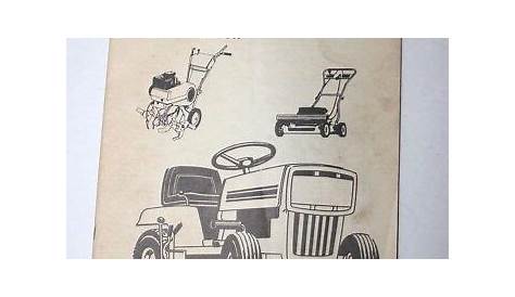 Vtg 1980s Murray Lawn Tractor Manual 36" Owners Handbook Guide Model