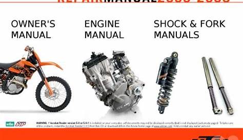 ktm 250 sxf repair manual