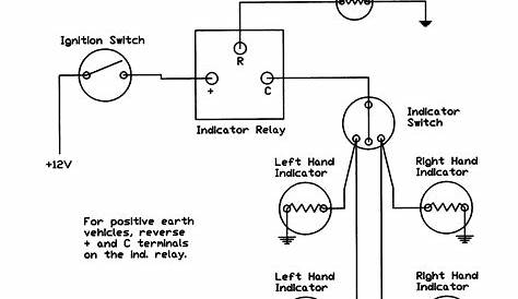 bike indicator flasher circuit diagram