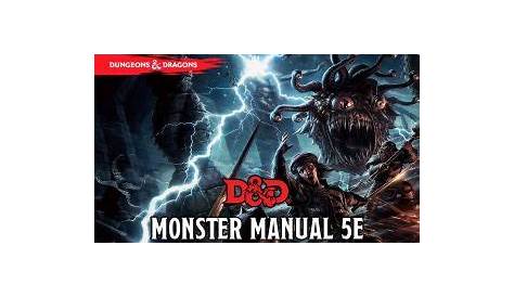 Monster Manual 5e Pdf | Download - Full (2023) D&D