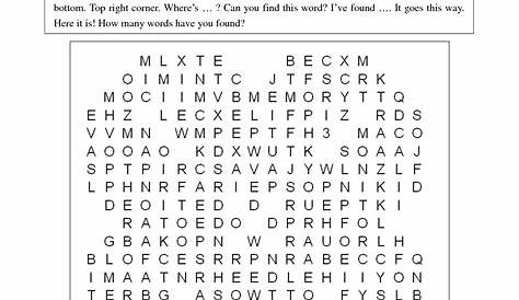 word searches hard printable