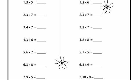 16 Best Images of Fall Worksheets For 5th Grade - 5th Grade Halloween