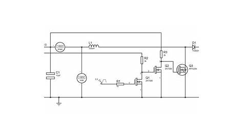 boost converter circuit diagram using mosfet
