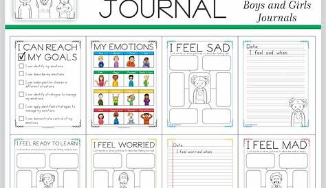 Emotional Regulation Worksheets - For Boys and Girls - Your Therapy Source