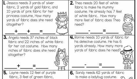 No Stress with These 2nd Grade Math Worksheets - Lucky Little Learners