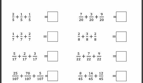 math worksheet grade 4