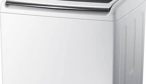 Samsung 5.0 Cu. Ft. 11-Cycle High-Efficiency Top-Loading Washer White