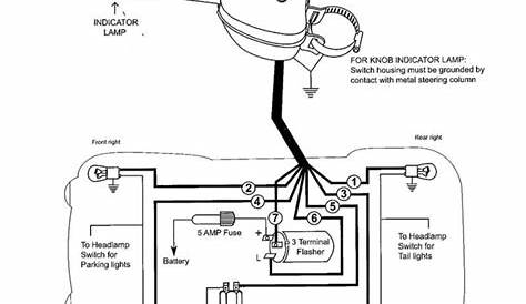 How to Wire Up Turn Signal Flasher 3 Prong | Wiring Diagram Image