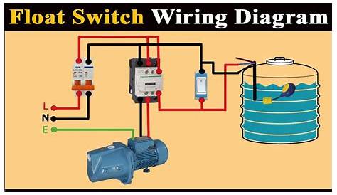Float Switch Wiring Diagram with Manual On/Off Switch in 2021