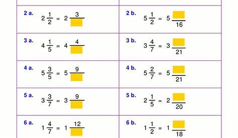 match equivalent fractions worksheet