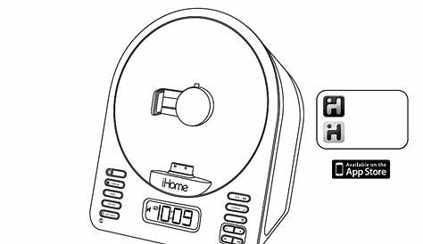 iHome Clock Radio IA63 User Guide | ManualsOnline.com