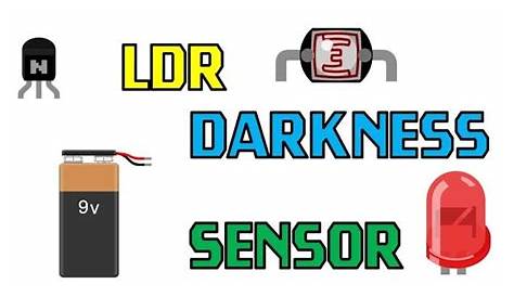 Simple Basic LDR Darkness Sensor Circuit Using NPN Transistor. | Audio