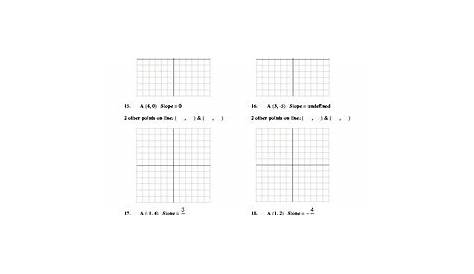 graphing points worksheet