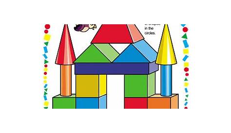 3D Shape Worksheets for Use in Preschool. TeachersMag.com