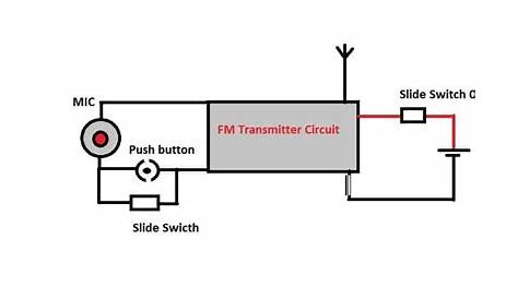 walkie talkie circuit diagram