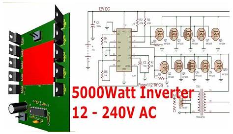 4000w inverter circuit diagram