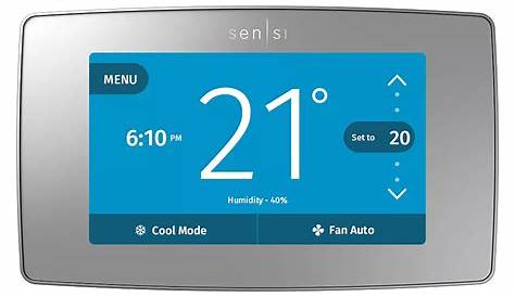 Emerson Sensi Touch Smart Thermostat | The Home Depot Canada