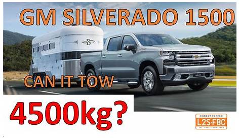 Can the GM Silverado 1500 really tow 4500kg? - YouTube