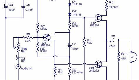 class a headphone amplifier schematic
