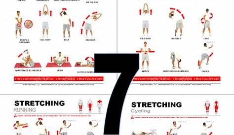 Printable Stretching Charts