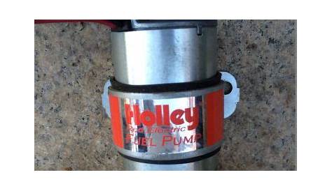 Purchase Holley Red Electric External 97 GPH High Pressure Fuel Pump in
