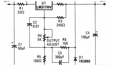 3v voltage regulator circuit diagram