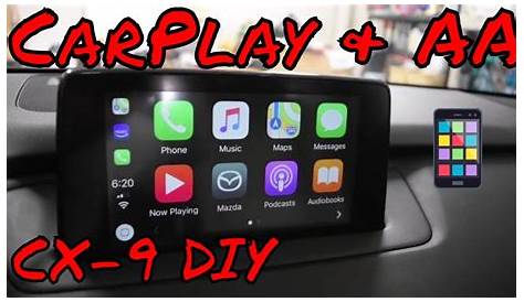 Mazda CX-9 AA/CarPlay USB Hub Install. DIY CarPlay! - YouTube