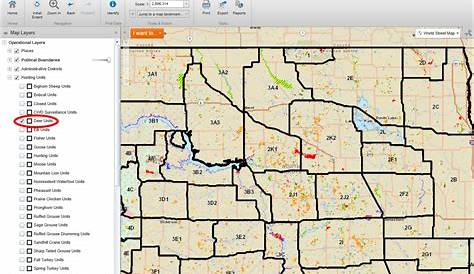 North Dakota Plots Map