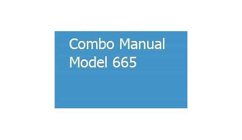 Kenmore Range Microwave Combo Manual Model 665 | Kenmore range, Range