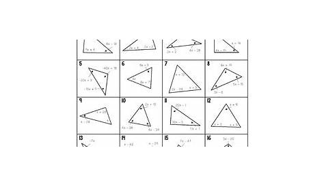 Interior Angles of Triangles 8th Grade by Maneuvering the Middle