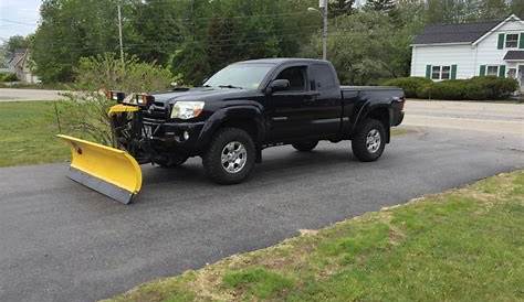 best plow for toyota tacoma