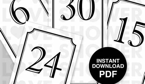 9 Best Images of Printable Numbers 0 30 - Printable Number Cards 1 30, Printable Number Chart 1