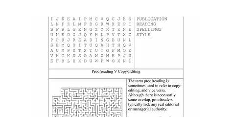 Proofreading Worksheet KS3 | Teaching Resources