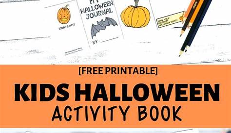 halloween activity book printable