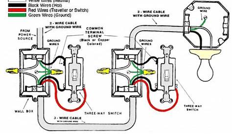 wiring diagram for 2 way switching