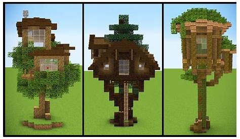 treehouse designs minecraft