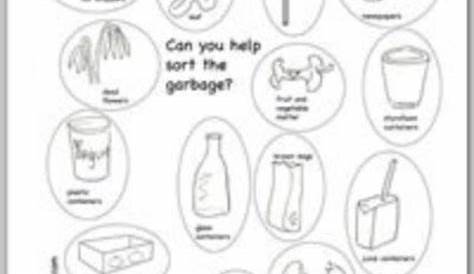Recycling Worksheets for Kids - HubPages