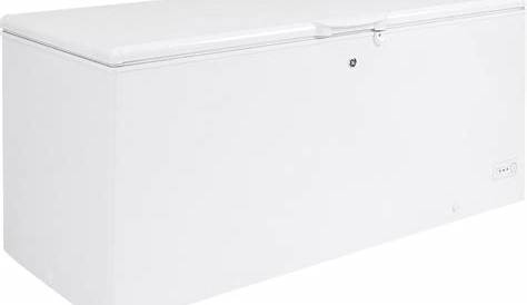 GE Appliances 21.7 Cu. Ft. Manual Defrost Chest Freezer | Sheely's Furniture & Appliance