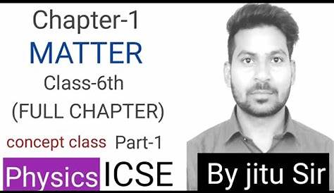 Physics/ICSE/Class 6th/Chapter 1/MATTER by RS LEARNING - YouTube