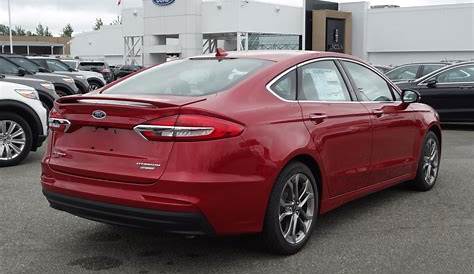 2020 Ford Fusion Hybrid Titanium Rapid Red, 2.0L iVCT Atkinson-cycle I