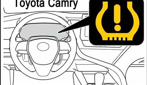 2007 Toyota Camry Tire Pressure Reset