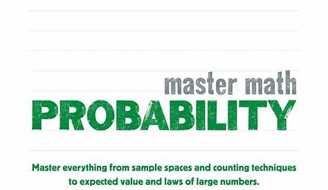 master math probability worksheet