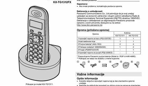 Download free pdf for Panasonic KX-TSC7 Telephone manual